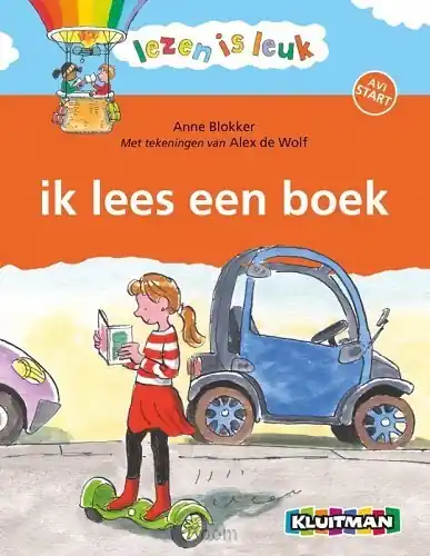 Ik lees een boek Hoge Kwaliteit