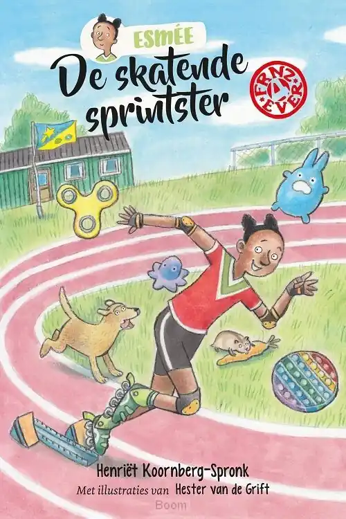 Tijdelijk Beschikbaar De skatende sprintster