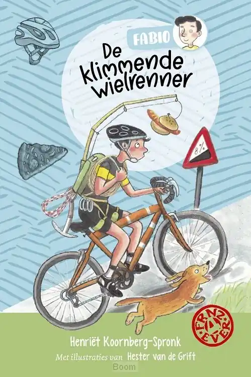 De klimmende wielrenner Direct Verzonden