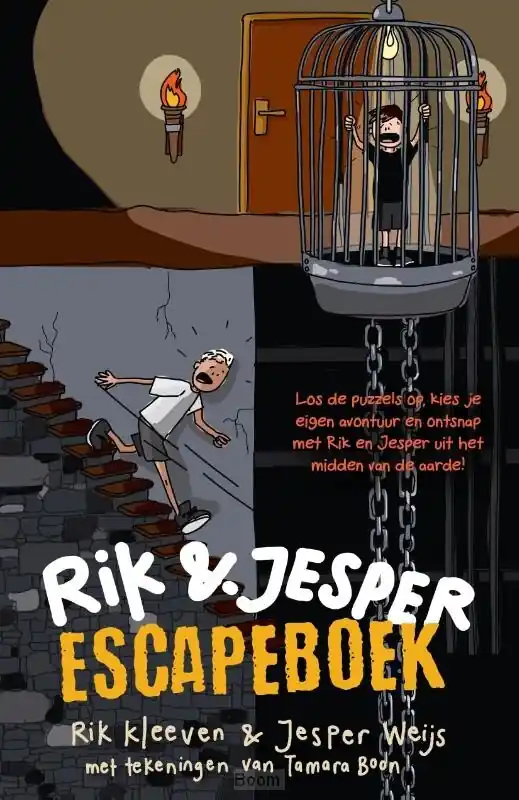 Flitsaanbieding Rik en Jesper escapeboek
