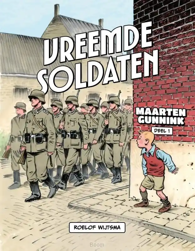Vreemde soldaten stripboek Populair