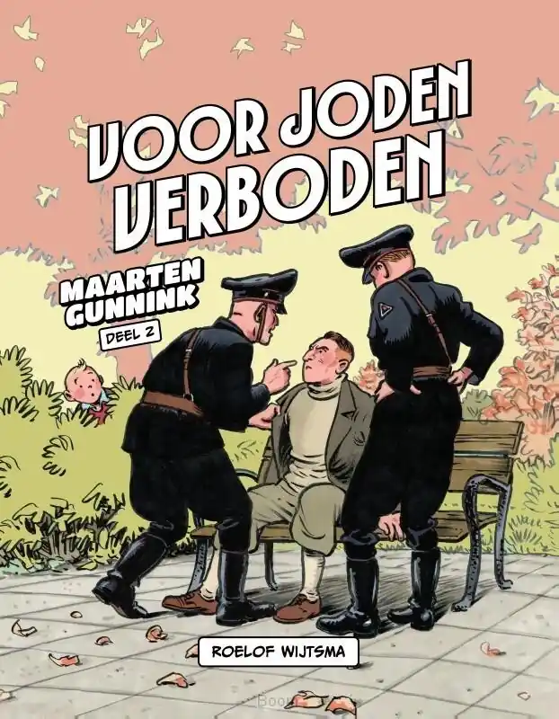 Voor joden verboden stripboek Lage Kosten