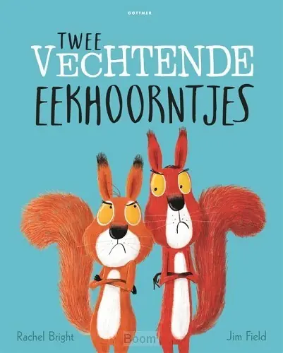 Twee vechtende eekhoorntjes Weekendaanbieding