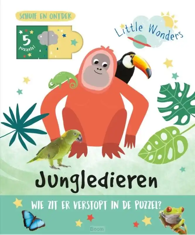 Uitverkoop Jungledieren - Schuifboekje