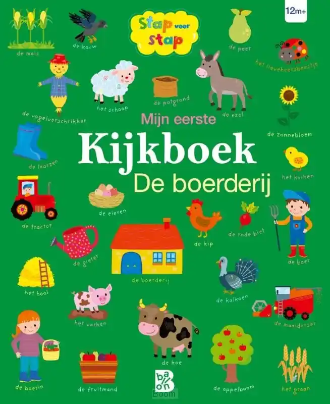 Tijdelijk Beschikbaar Mijn eerste kijkboek: De boerderij