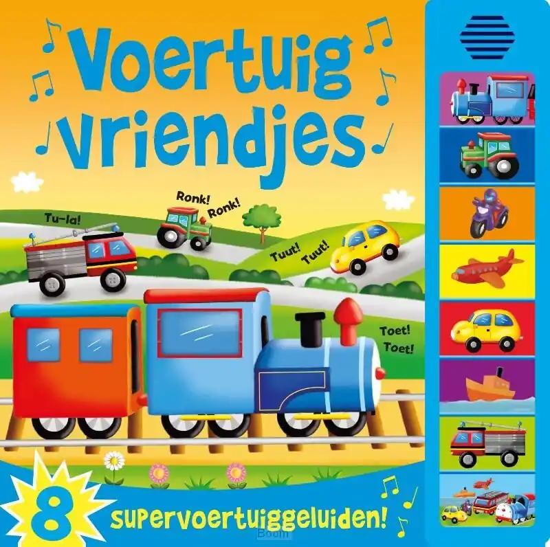 Voertuigvriendjes - Geluidenboek Beperkte Voorraad