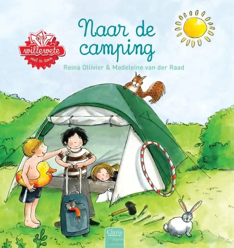Naar de camping Hete Deal
