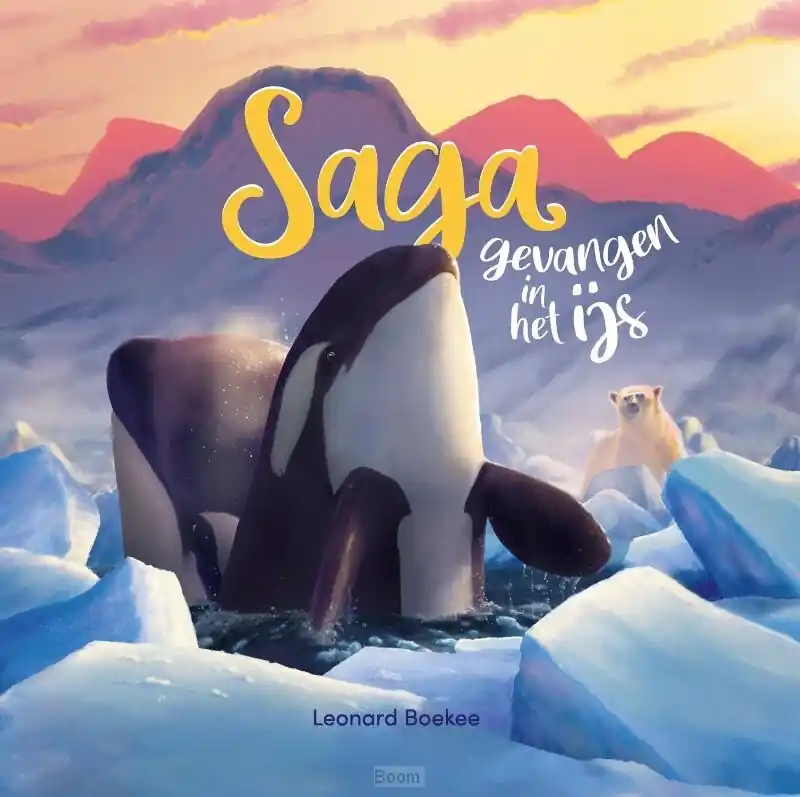 Saga gevangen in het ijs Speciale Aanbieding