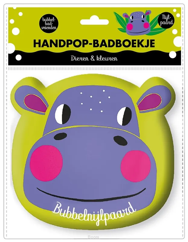 Handpop badboekje - Nijlpaard Fabrieksprijs