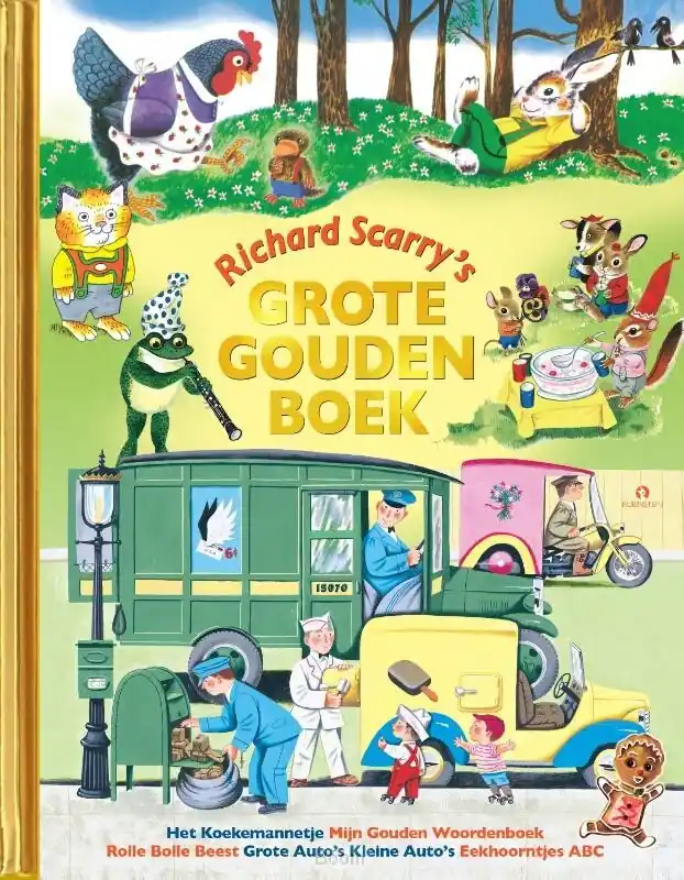 Richard Scarry's grote gouden boek Exclusieve Aanbieding