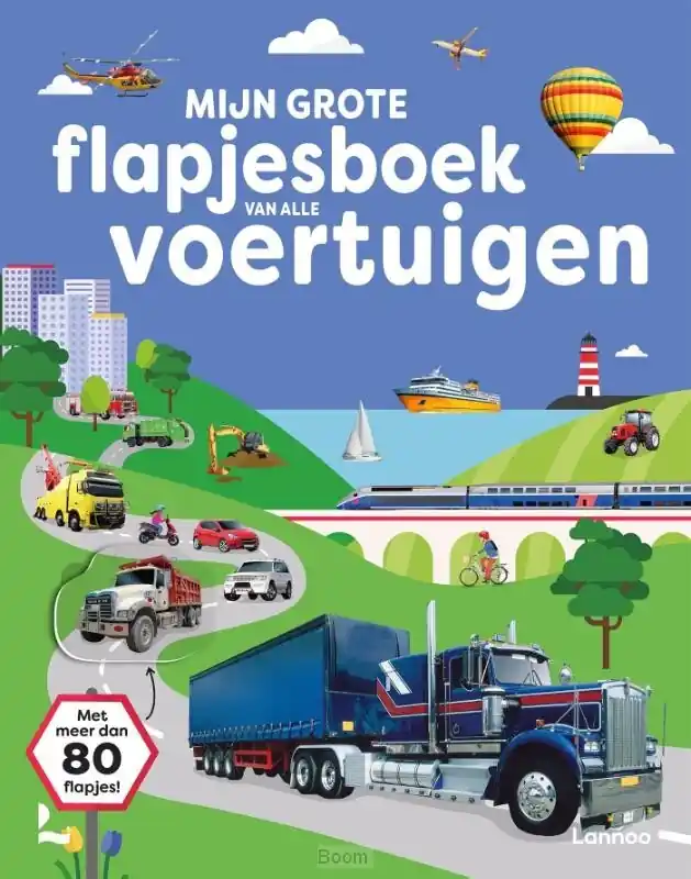 Weekendaanbieding Mijn grote flapjesboek van alle voertuig