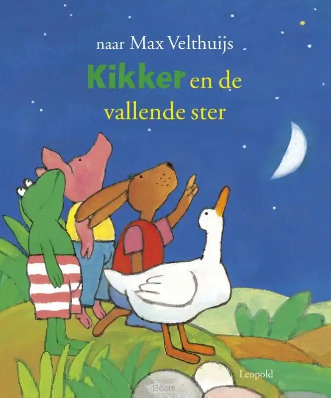 Kikker en de vallende ster Tijdelijk Beschikbaar