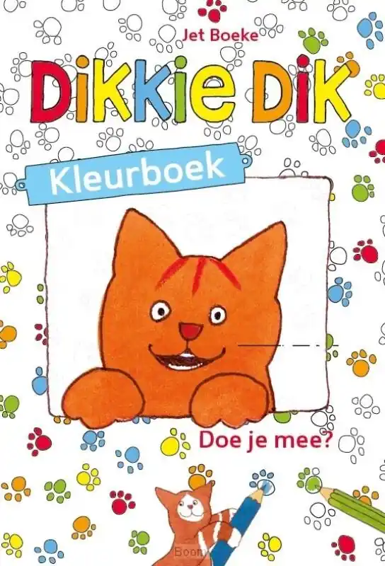 Merkproduct Dikkie Dik - Kleurboek