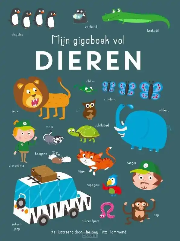 Finale Uitverkoop Mijn gigaboek vol dieren