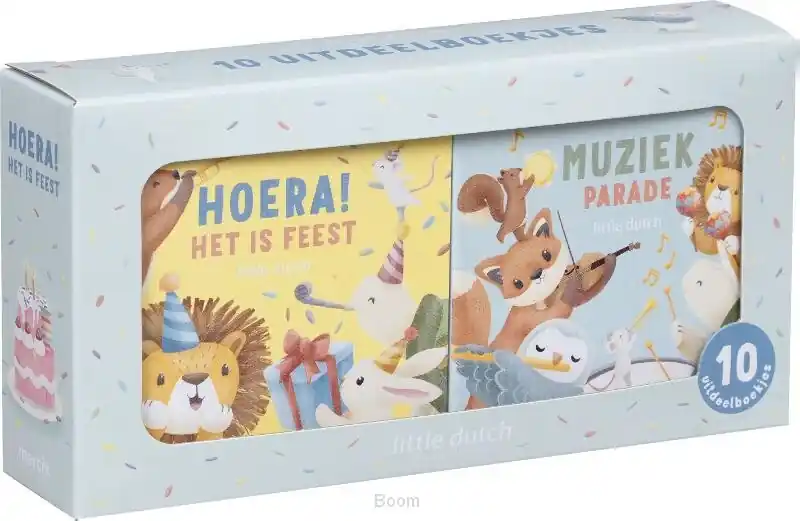 Bestseller Little Dutch uitdeelboekjes - hoera! het