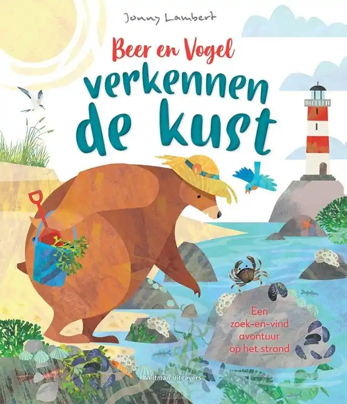Beer en Vogel verkennen de kust Beperkt Aanbod