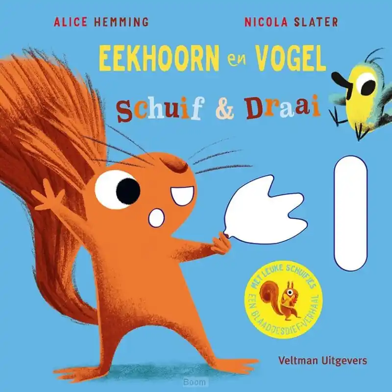 Hoge Kwaliteit Eekhoorn en Vogel - schuif & draai