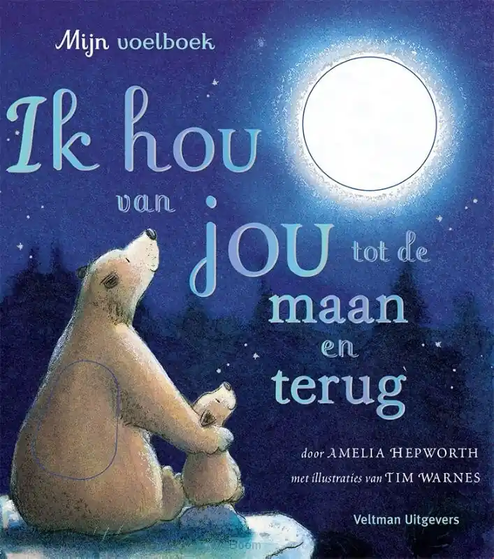 Premium Ik hou van jou tot de maan en terug