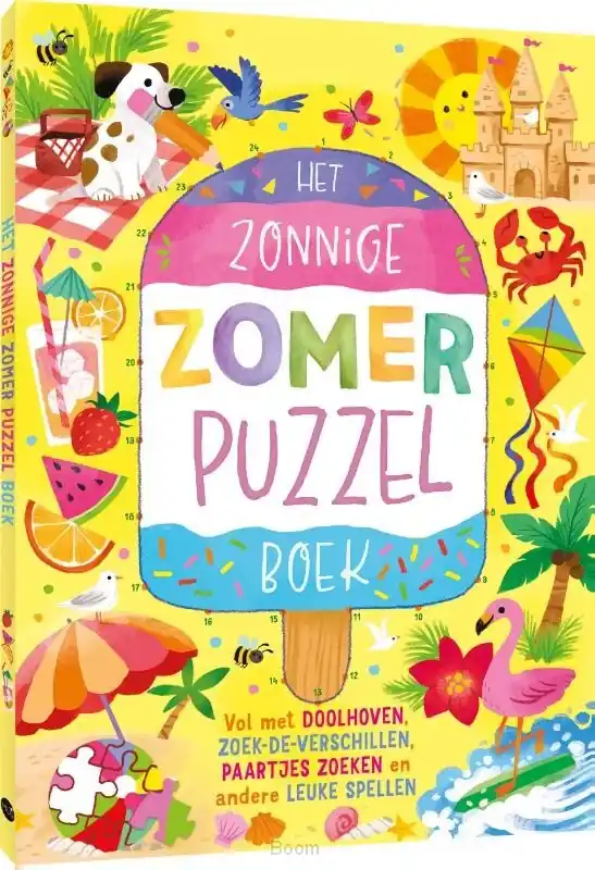 Gereduceerde Prijs Het zonnige zomerpuzzelboek
