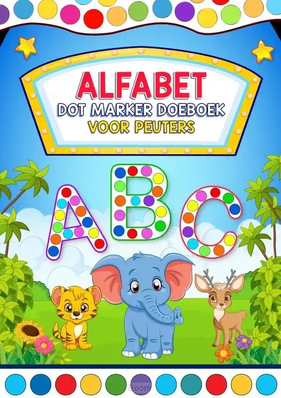 Alfabet Dot Marker - Doeboek voor Peuter Actieprijs