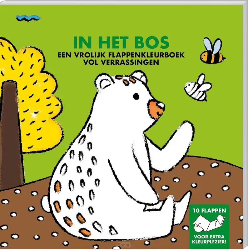 Flappenkleurboek - In het bos Favoriet
