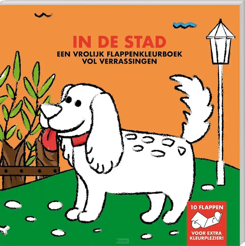 Flappenkleurboek - In de stad Beste Prijs