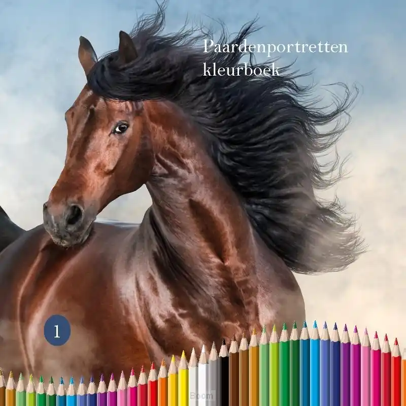 Paardenportretten kleurboek Koop Vandaag