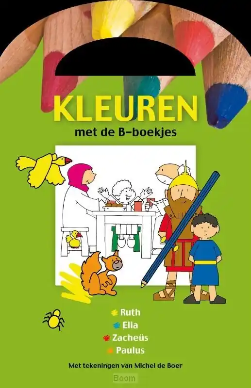 Kleurboek B-boekje groen Bestel Nu