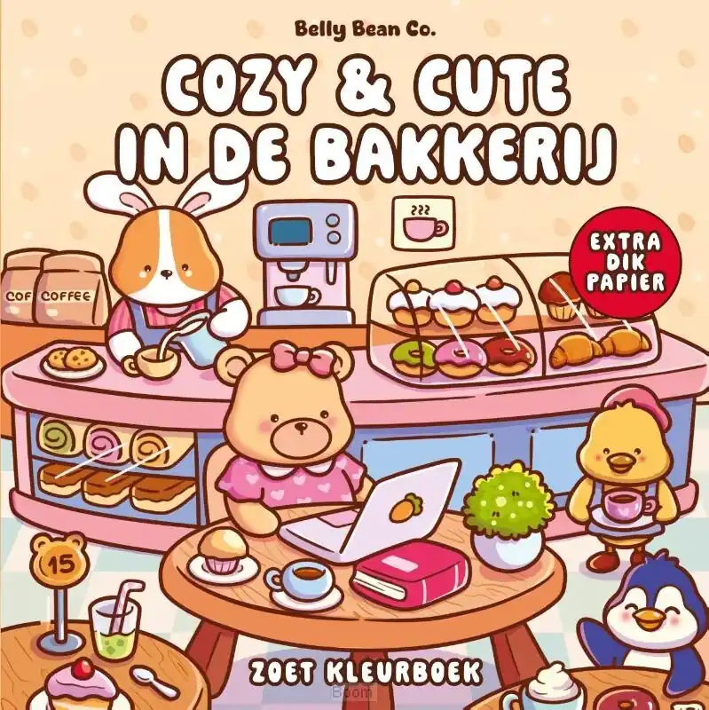 Snelle Levering Cozy & cute in de bakkerij