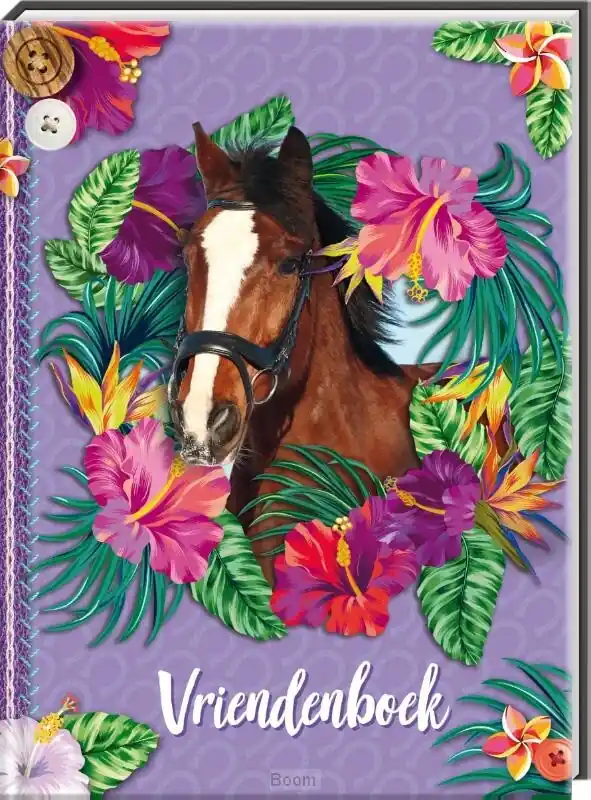Vriendenboek Paarden Snelle Levering