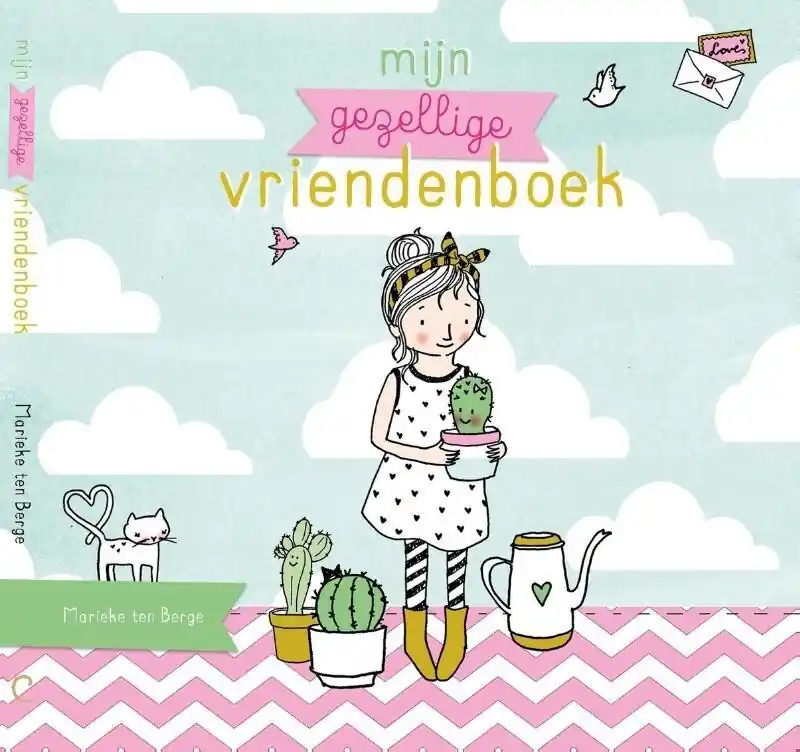 Premium Mijn gezellige vriendenboek