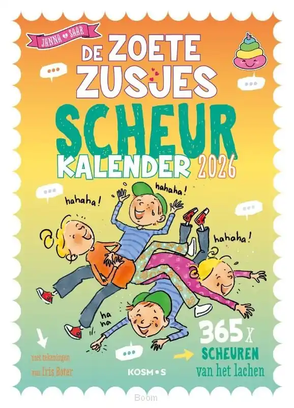 De Zoete Zusjes moppenscheurkalender Nieuw