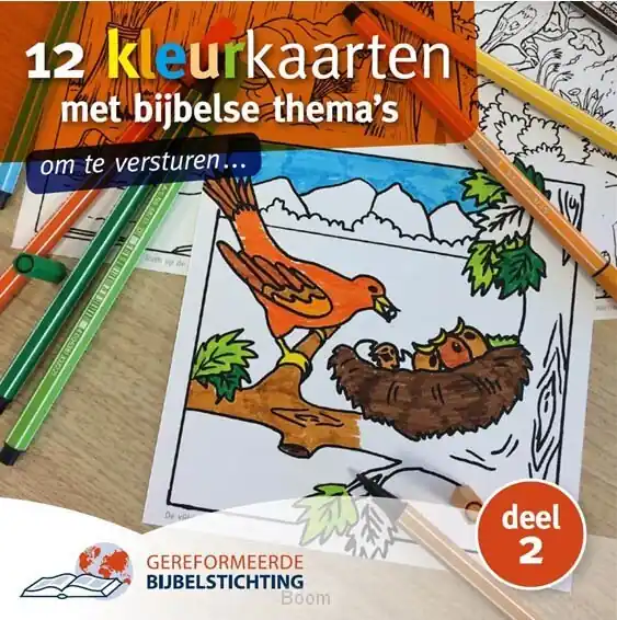 12 kleurkaarten met bijbelse thema's 2 Koop Online