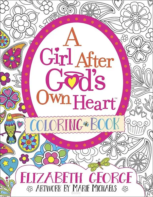 Colouringbook Girl after Gods own heart Snelle Levering