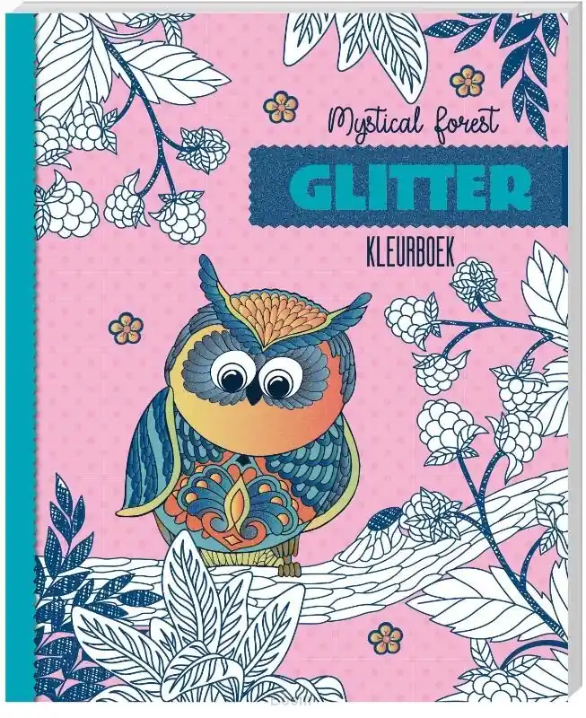 Glitter kleurboeken - Mystical Forest Gratis Retour