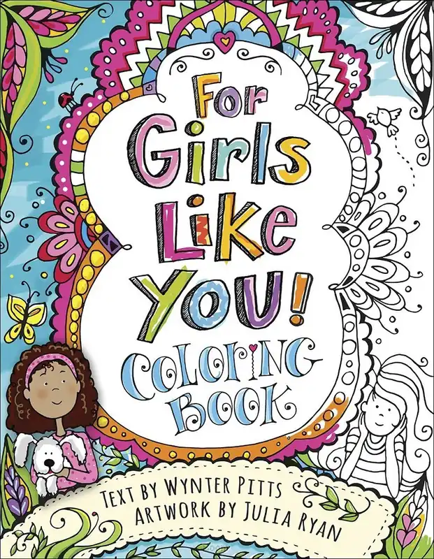 Colouringbook For girls like you Flitsaanbieding