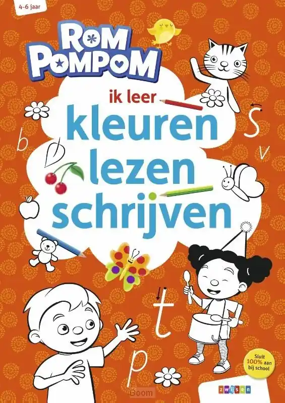 Rompompom ik leer kleuren, lezen, schrij Meest Verkocht