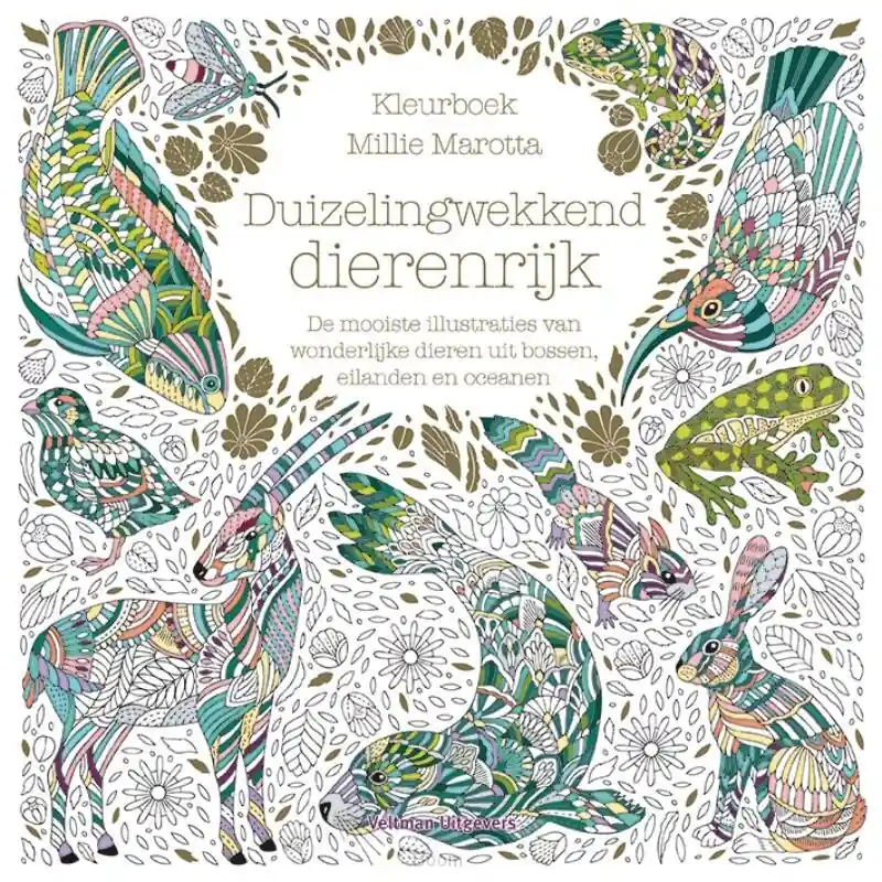 Kleurboek Millie Marotta - Duizelingwekk Must-Have