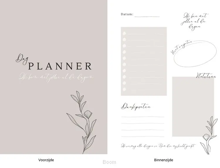 Flitsaanbieding Notitieblok A5 Dagplanner Ik ben...