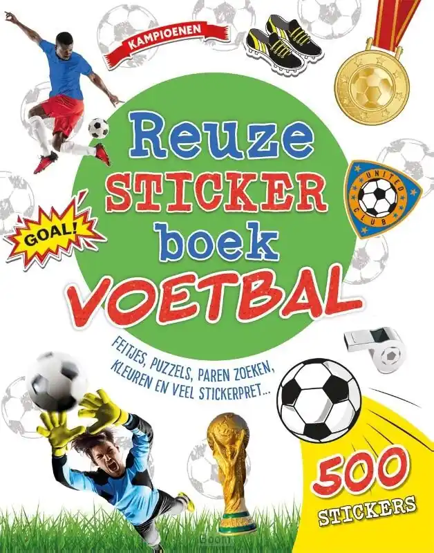 Koop Vandaag Reuzestickerboek Voetbal