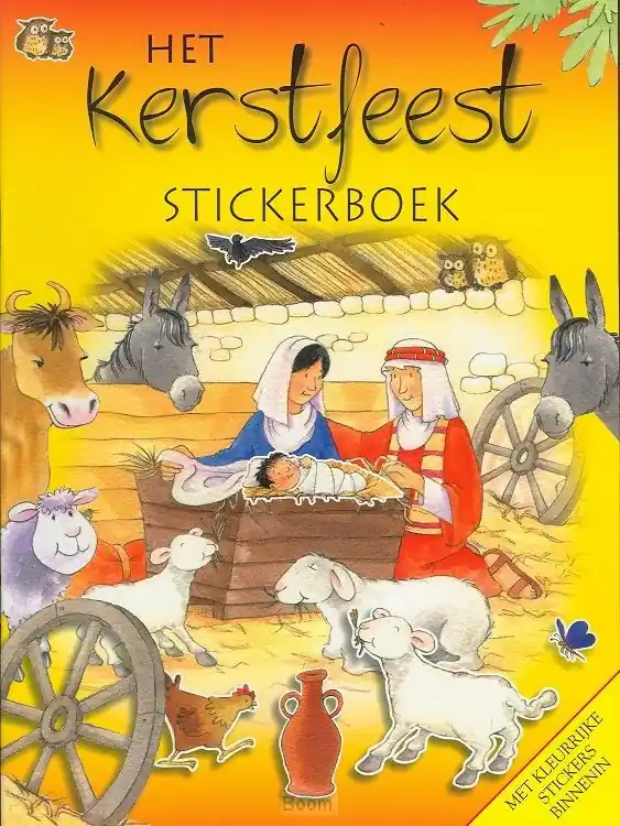 Kerstfeest stickerboek Rechtstreeks Van De Fabrikant