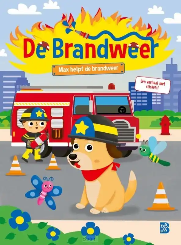 Max helpt de brandweer Seizoensaanbieding