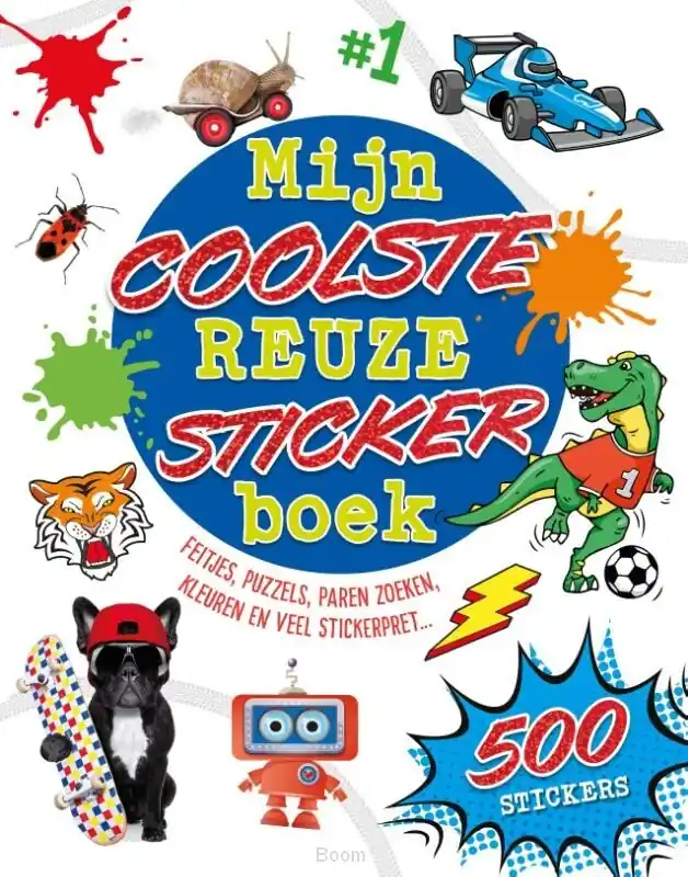 Mijn coolste reuzestickerboek - Reuzesti Favoriet