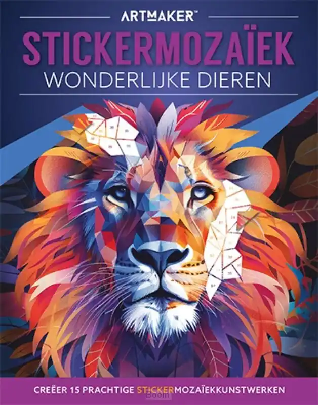 Lage Prijs Stickermozaïek - Wonderlijke dieren