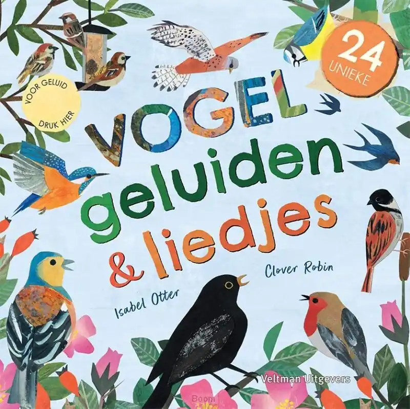 24 unieke vogelgeluiden & liedjes Gratis Verzending