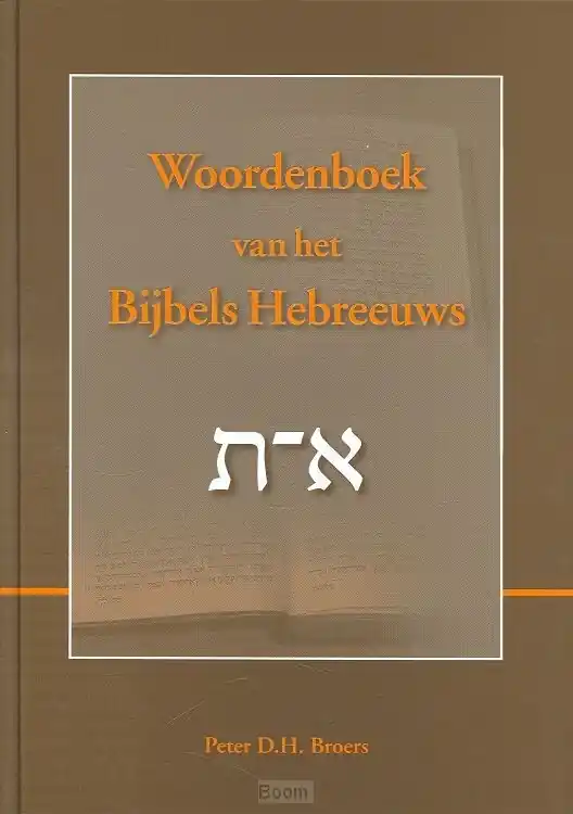 Woordenboek van het bijbels hebreeuws Finale Uitverkoop