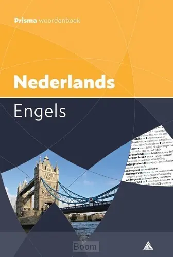 Op = Op Prisma woordenboek Nederlands-Engels