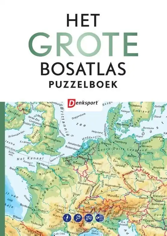Laatste Kans Het Grote Bosatlas puzzelboek