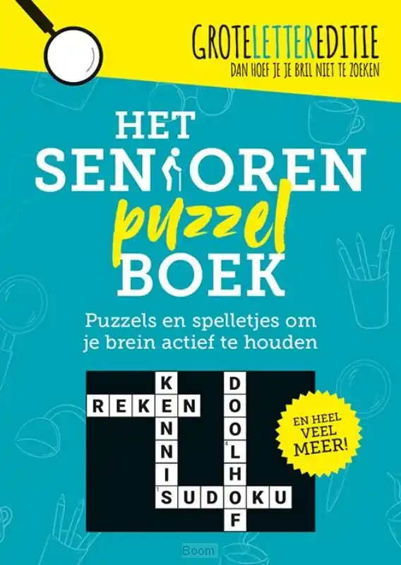 Het seniorenpuzzelboek Flitsaanbieding