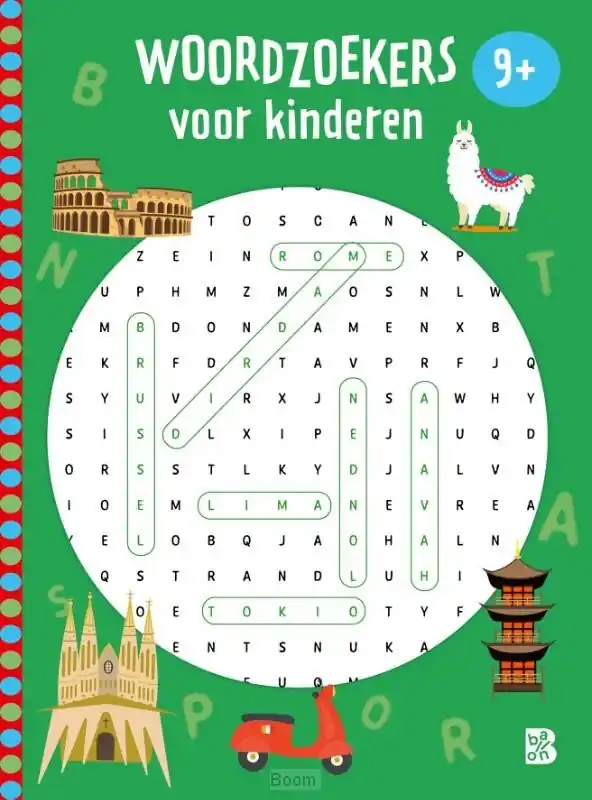 Woordzoekers voor kinderen 9+ Exclusieve Aanbieding